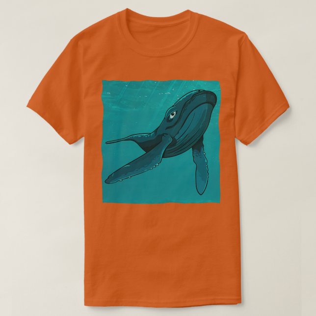 Camiseta Baleias Mamíferos Oceânicos Cúmplices Baleia Ocean (Frente do Design)