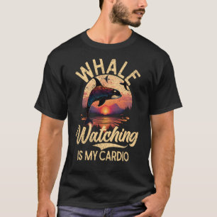 Camiseta Baleias Observam Golfinho Pottwhale Dizendo Baleia