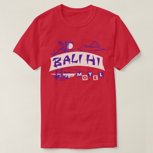 Camiseta Bali Hi Motel (Frente do Design)