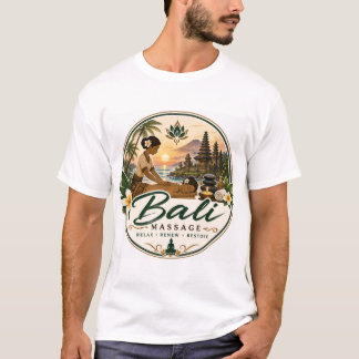 Camiseta Bali, Indonésia massagem