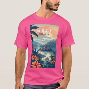 Camiseta Bali Indonesia Viagem Art Vintage