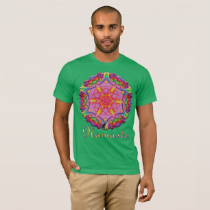 Camiseta Bali Namaste Caleidoscópio