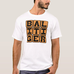 Camiseta Bali Tiger, Gato Feroz