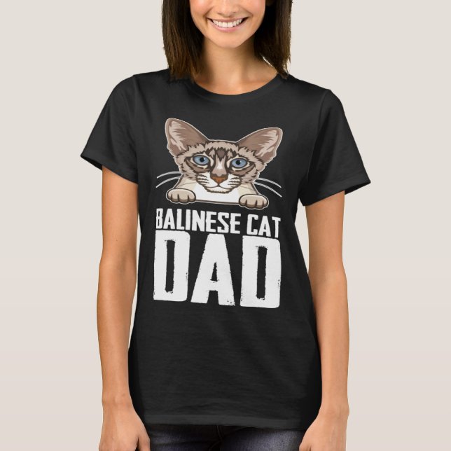 Camiseta Balinese cat  Balinese  Balinese cats  12 (Frente)