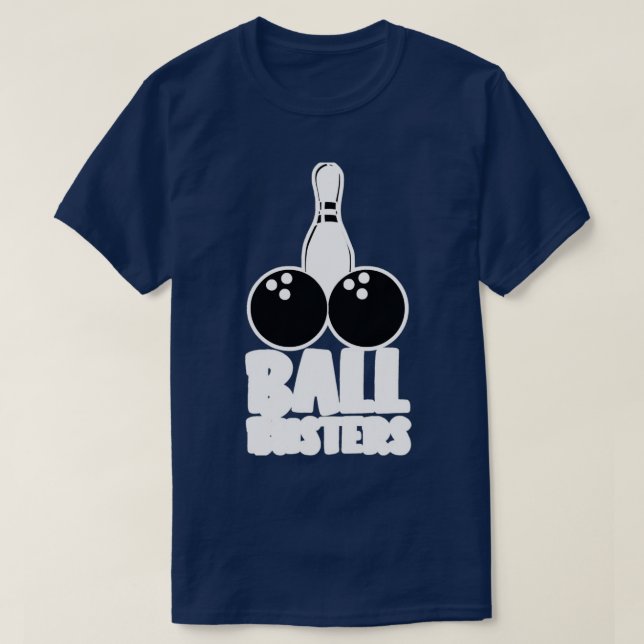Camiseta Ball Busters Team Boliches T (Frente do Design)