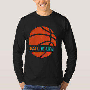 Camiseta Ball É A Equipe De Esportes Da Vida Jogadores Joga