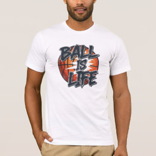 Camiseta Ball é o Gráfico de Esportes de Basquete e Streetw