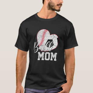 Camiseta Ball Mamãe, Ambos De Beisebol, Dão Presentes Para