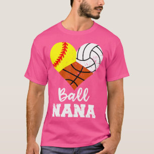 Camiseta Ball Nana Funny Sofball Basquete