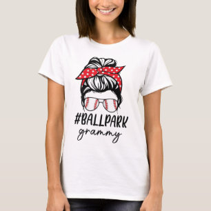Camiseta Ball Park Grammy Baseball Sofball Ba Dia de as mãe