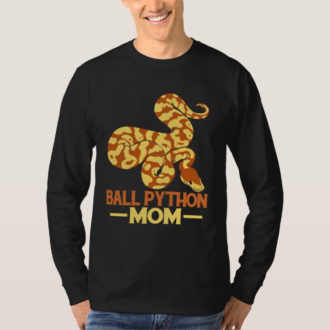 Camiseta Ball Python Mom (Frente)