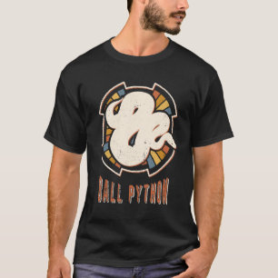 Camiseta Ball Python Vintage Clássica Retro Amor Animal