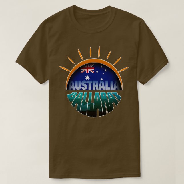 Camiseta Ballarat australia (Frente do Design)