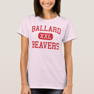 Camiseta Ballard - castores - alto - Seattle Washington