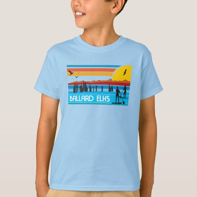 Camiseta Ballard Elks Sunset (Frente)