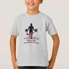 Camiseta Baller - Basketball Design für Kids