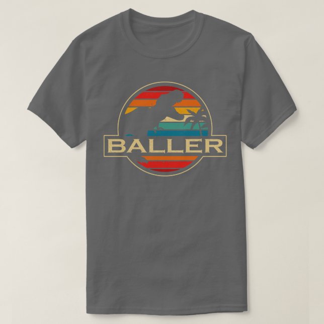 Camiseta Baller Dinosaur (Frente do Design)