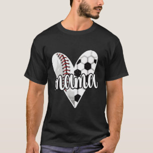 Camiseta Baller Mama Orgulhosa Jogador de Baseball Ball Mãe