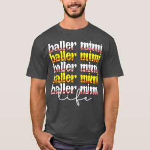 Camiseta Baller Mimi Life Sofball Beball Mimi Avó T-