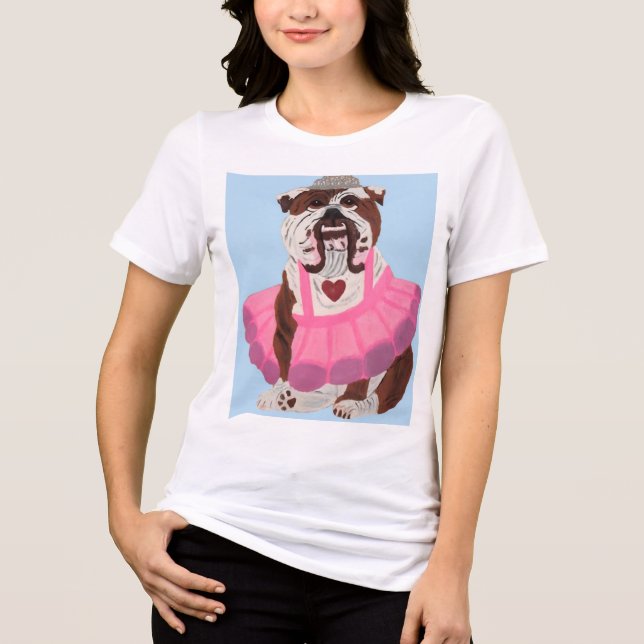 Camiseta Ballerina Bulldog (Frente)