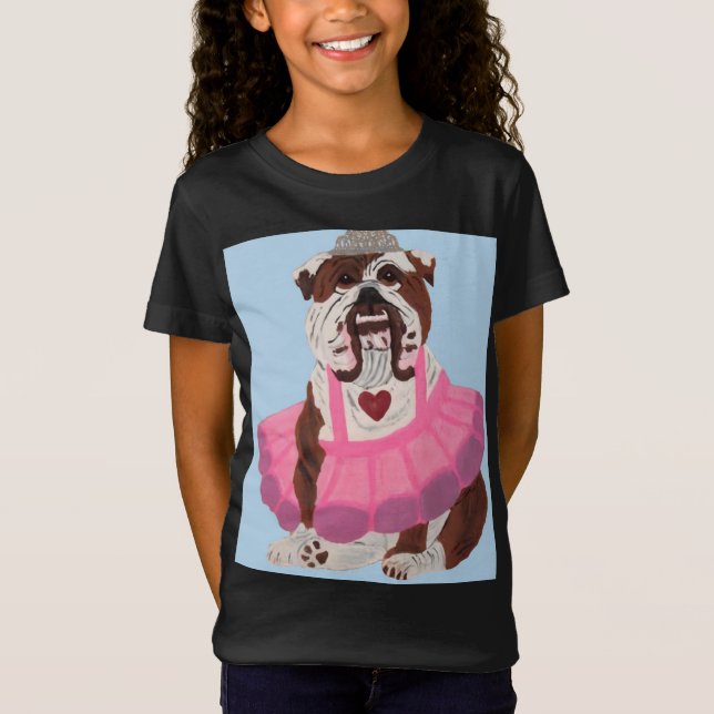 Camiseta Ballerina Bulldog (Frente)