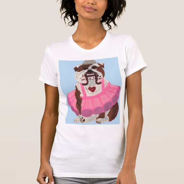 Camiseta Ballerina Bulldog (Frente)