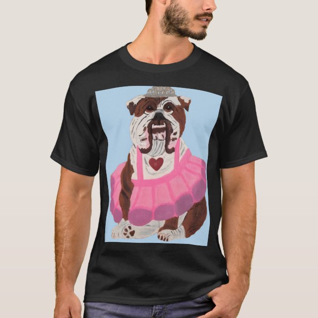 Camiseta Ballerina Bulldog (Frente)