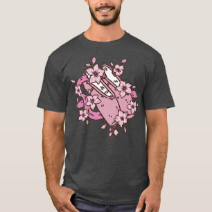 Camiseta Ballerina com dançarina Balé e Balé e sakura