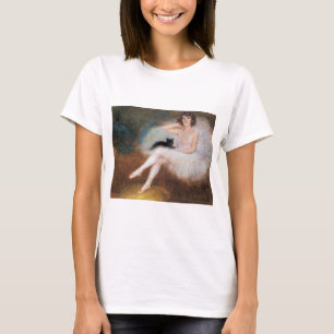 Camiseta Ballerina com Gato Negro, Pierre Carrier-Belleuse