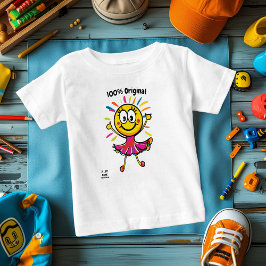 Camiseta Ballerina Emoji alegre - Divertida e Colorida
