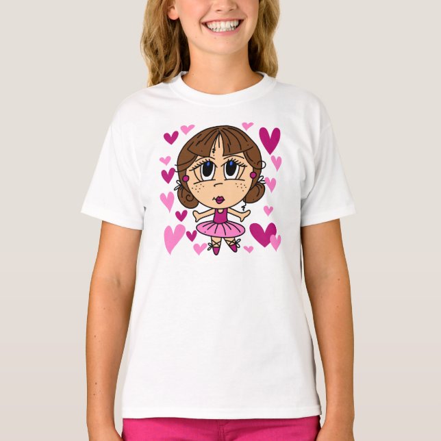 Camiseta Ballerina Girl (Frente)