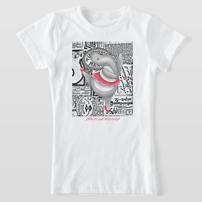 Camiseta Ballerina Hippo (Postura )