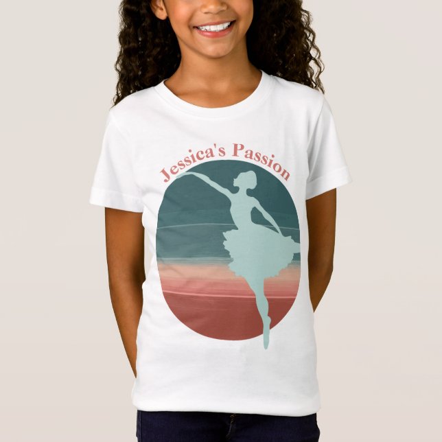 Camiseta Ballerina Personalizada (Frente)