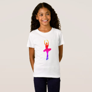 Camiseta Ballerina Pink Nutcracker Balé Dancer Girl