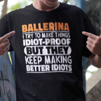 Ballerina Tento Tentar Tornar As Coisas Engraçadas