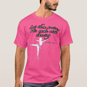 Camiseta Ballet Cristão Louvor a Deus Salmos Dança Bailarin