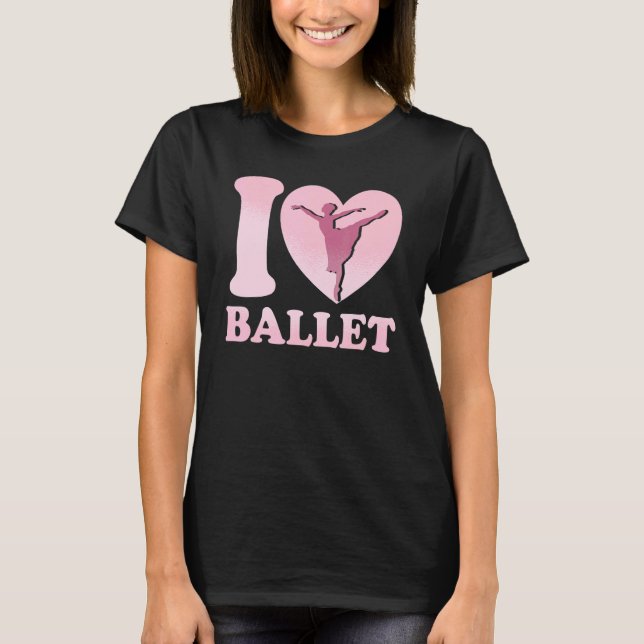 Camiseta ballet dancer choreographer dance training ballet_ (Frente)