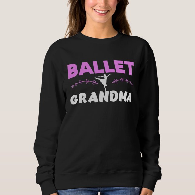 Camiseta Ballet Grandma Ballerina Mother's Day Dancing Ball (Frente)