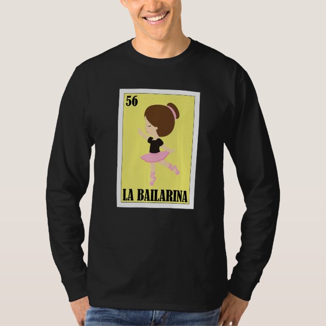 Camiseta Ballet Mexicano  A Bailarina  3 (Frente)