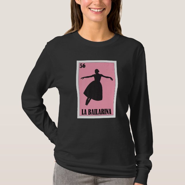 Camiseta Ballet Mexicano  A Bailarina  9 (Frente)