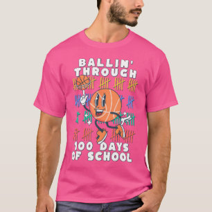 Camiseta Ballin Através De 100 Dias De Escola 100º Ba Mais 