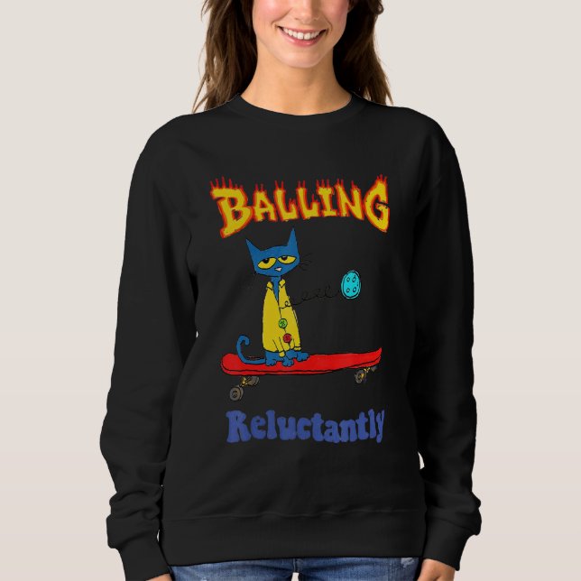 Camiseta Balling Reluctantly Cat (Frente)