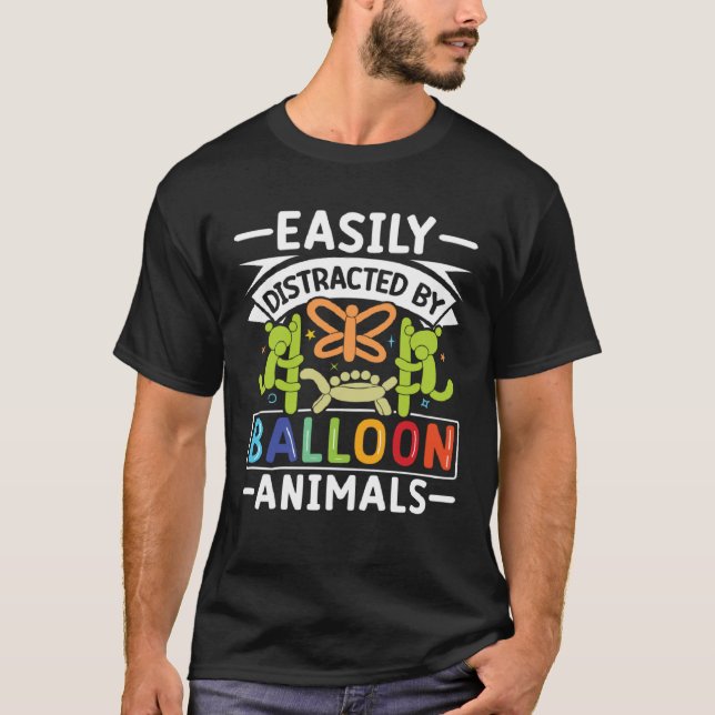 Camiseta Balloon Ainmal Twisting Artist  Balloon Animal Twi (Frente)