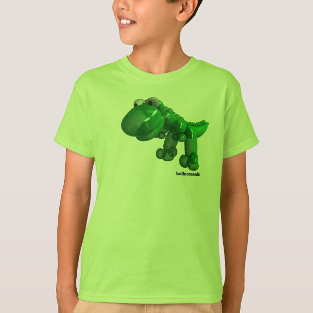 Camiseta Balloonimals Ziggy o Trex! (Frente)