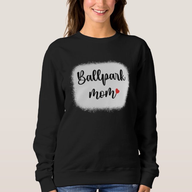 Camiseta Ballpark Mom Mother s Day   Baseball Softball Mama (Frente)