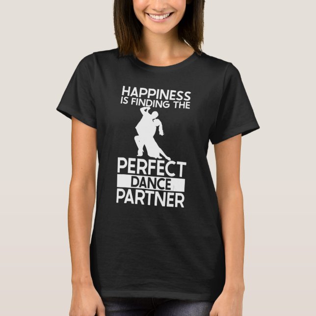 Camiseta Ballroom Dancing Partner Line Of Dance Ballet Danc (Frente)