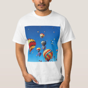 Camiseta Balões de Ar Quente Céu Azul