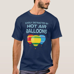 Camiseta Balões de Ar Quente Citação Engraçada