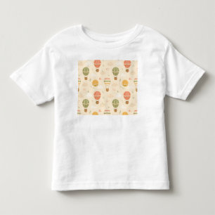 Camiseta Balões de Ar Quente Miniatura Berçário & Crianças