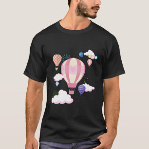 Camiseta Balões De Ar Quente O Céu É O Limite Criativo Gif